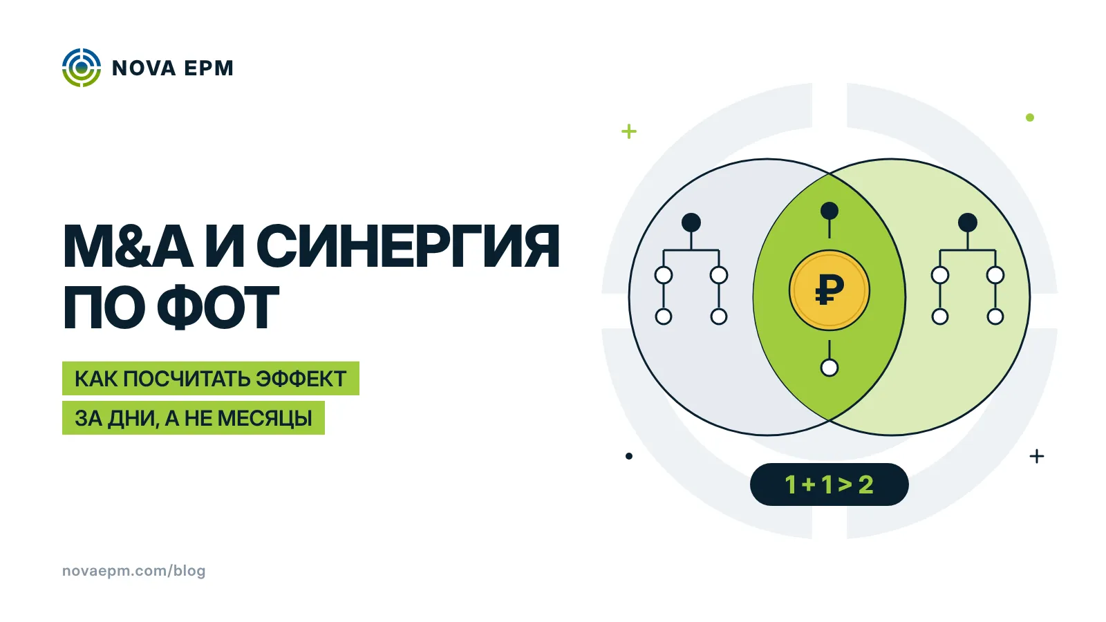 M&A и реорганизации: как за дни, а не месяцы посчитать синергию по ФОТ